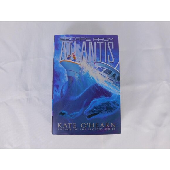 Escape From Atlantis Kate O'Hearn Adventure Fantasy Book 1 Hardcover Ages 8-12 - Picture 1 of 6